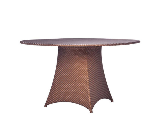 AMARI RATTAN FULLY WOVEN DINING TABLE ROUND 130 | Dining tables | JANUS et Cie