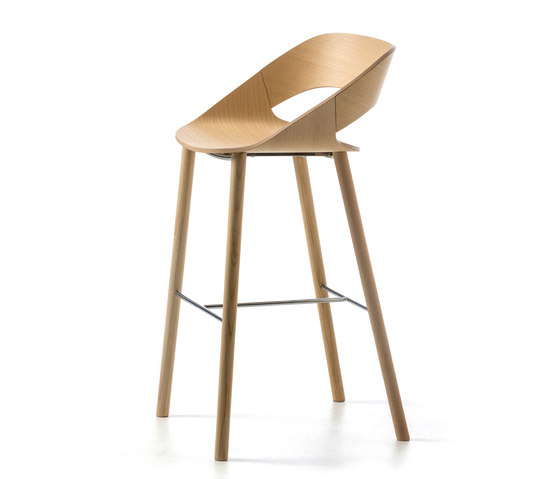 Kabira Wood ST 4WL | Bar stools | Arrmet srl