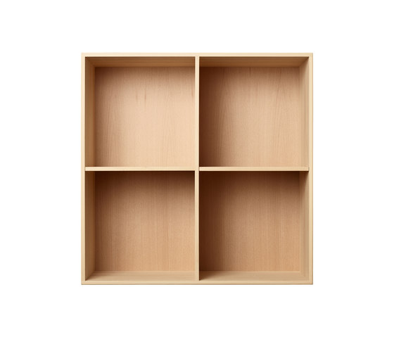 Bookcase Solid Beech Full-Size M30 | Shelving | ATBO Furniture A/S