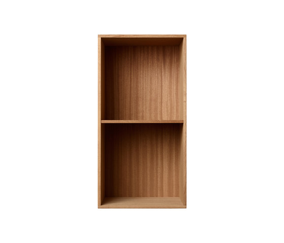 Bookcase Solid Mahogany Half-Size Vertical M30 | Étagères | ATBO Furniture A/S