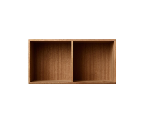 Bookcase Solid Mahogany Half-Size Horizontal M30 | Étagères | ATBO Furniture A/S