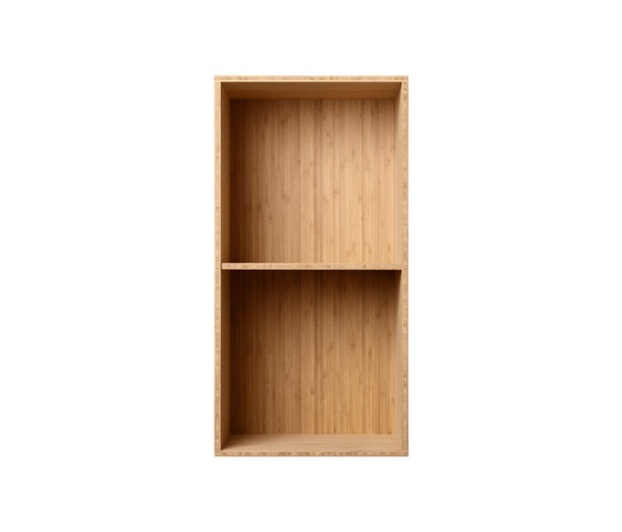 Bookcase Bamboo Half-Size Vertical M30 | Shelving | ATBO Furniture A/S