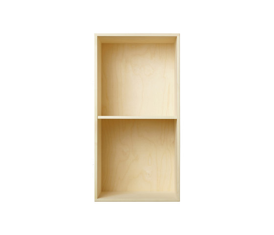 Bücherregal Sperrholz Birke Halbe Größe Vertikal M30 | Regale | ATBO Furniture A/S