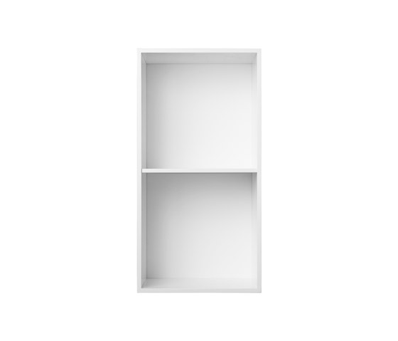 Bookcase Polar White Half-Size Vertical M30 | Shelving | ATBO Furniture A/S