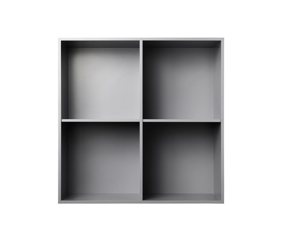 Bookcase Silver Grey Full-Size M30 | Scaffali | ATBO Furniture A/S