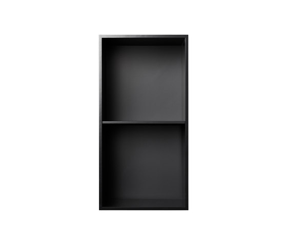 Bookcase Graphite Grey Half-Size Vertical M30 | Étagères | ATBO Furniture A/S