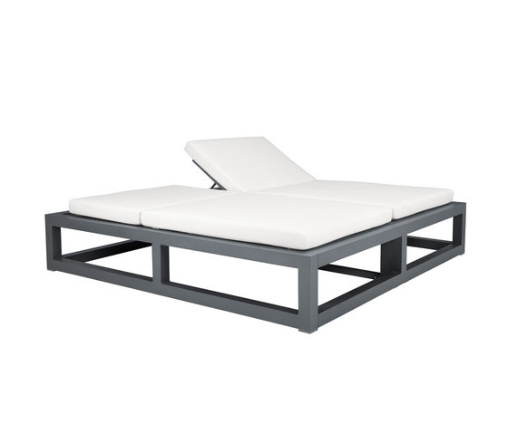 DUO BACKLESS DAYBED SQUARE | Tumbonas | JANUS et Cie