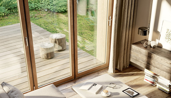 Bi-folding Door Woodline | Woodline | Window types | Solarlux