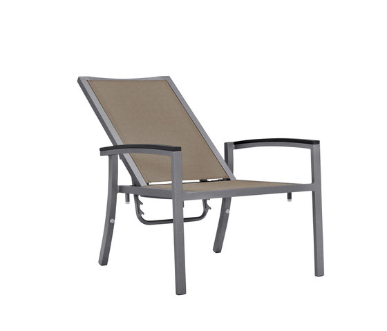 DUO MESH RECLINING LOUNGE CHAIR | Chairs | JANUS et Cie
