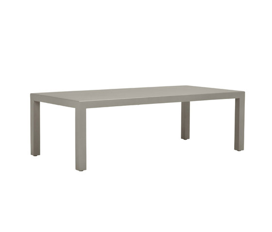 DUO SOLID TOP COCKTAIL TABLE RECTANGLE 122 | Dining tables | JANUS et Cie