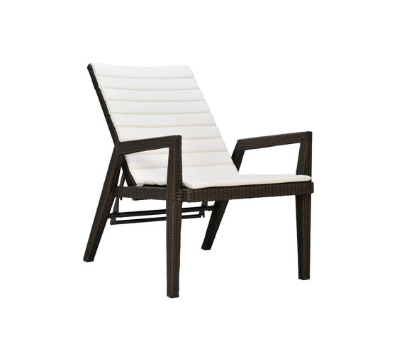 QUINTA FULLY WOVEN RECLINING LOUNGE CHAIR | Chaises | JANUS et Cie