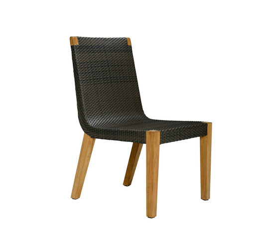 QUINTA TEAK / WOVEN SIDE CHAIR | Chairs | JANUS et Cie