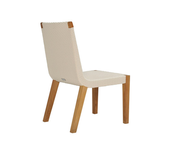 QUINTA TEAK / WOVEN SIDE CHAIR | Chairs | JANUS et Cie