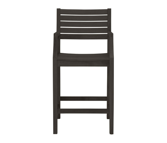 RELAIS COUNTER STOOL WITH ARMS | Bar stools | JANUS et Cie