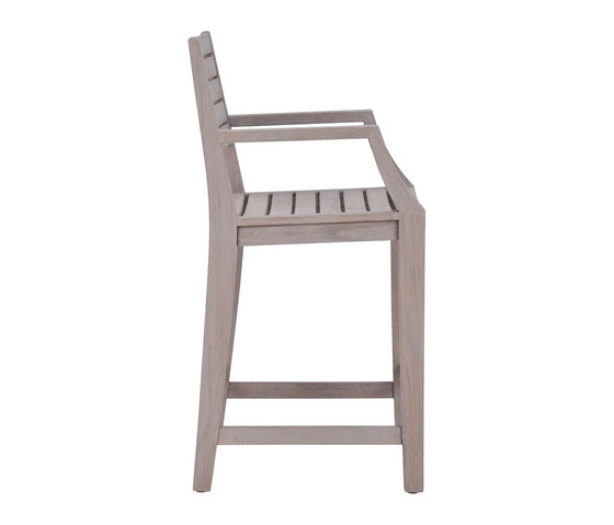 RELAIS COUNTER STOOL WITH ARMS | Bar stools | JANUS et Cie