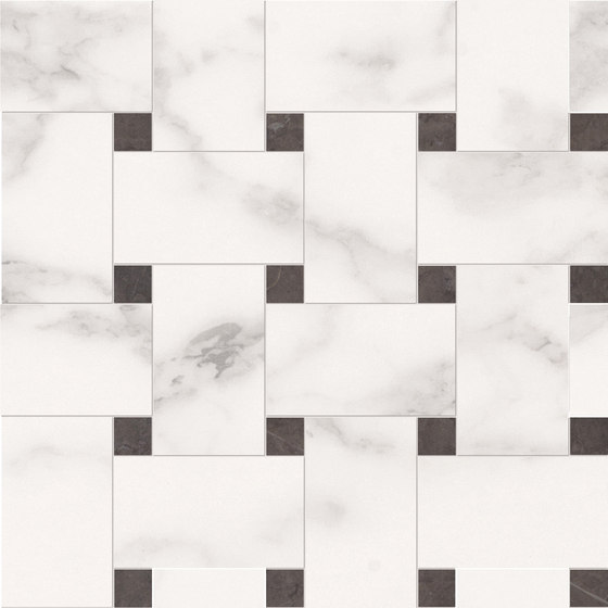 Deluxe | White Tess Treccia | Ceramic tiles | Marca Corona