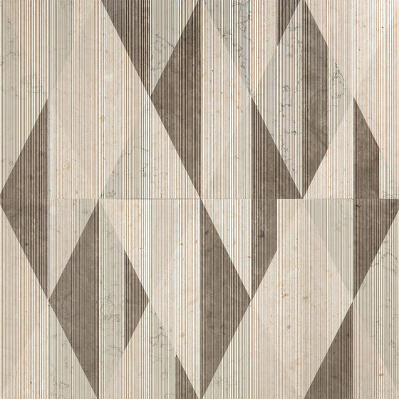 Opus | Tangram anice | Panneaux en pierre naturelle | Lithos Design