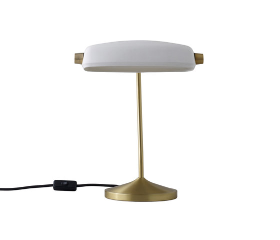 Banker's Desk Light, Satin Brass | Lampade tavolo | Original BTC