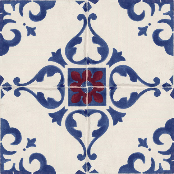 Jolie | Blanc Bleu Trama C/4 | Ceramic tiles | Marca Corona