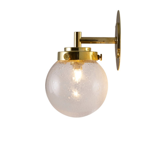 Mini Globe Wall Light, Seedy with Brass | Lampade parete | Original BTC