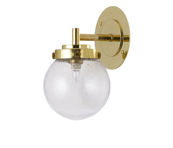 Mini Globe Wall Light, Seedy with Brass | Wall lights | Original BTC