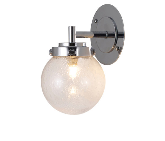 Mini Globe Wall Light, Seedy with Chrome | Lámparas de pared | Original BTC