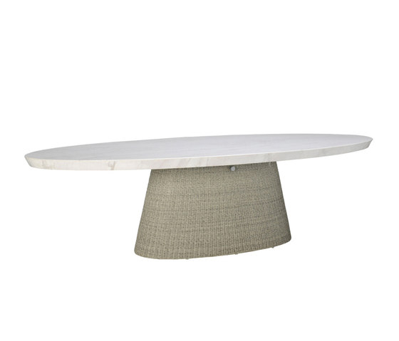 STRADA STONE TOP DINING TABLE OVAL 260 | Dining tables | JANUS et Cie
