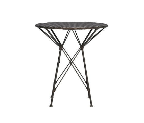 WHISK WOVEN TOP SIDE TABLE ROUND 52 | Mesas auxiliares | JANUS et Cie