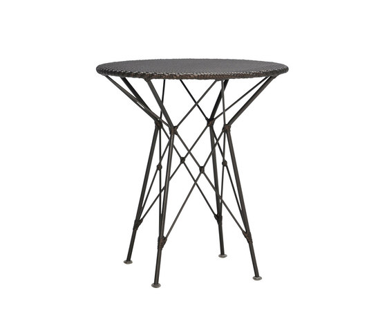 WHISK WOVEN TOP SIDE TABLE ROUND 52 | Side tables | JANUS et Cie