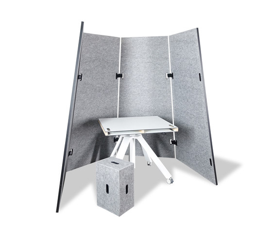 Acoustic shield tent | Paredes móviles | wp_westermann products
