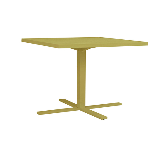 DUO CAFE TABLE SQUARE 95 | Dining tables | JANUS et Cie