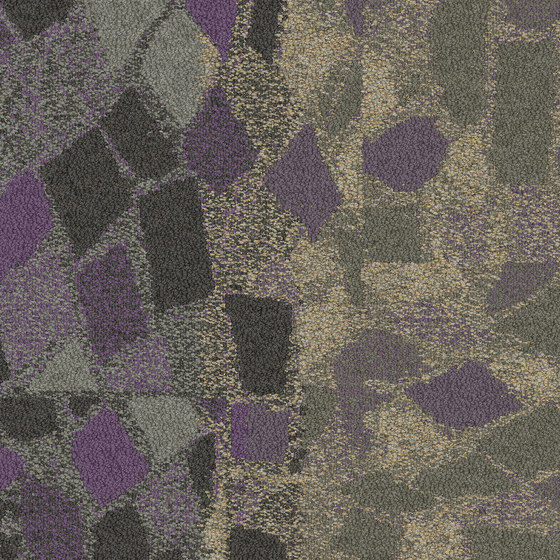 Human Connections 8343008 Stone Course Purplestone | Carpet tiles | Interface