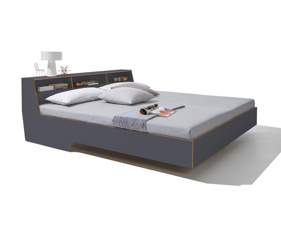Slope bed CPL anthracite | Letti | Müller small living