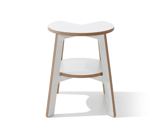 Walker step stool CPL white | Stools | Müller small living