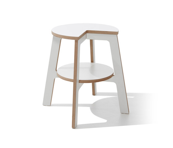 Walker step stool CPL white | Stools | Müller small living