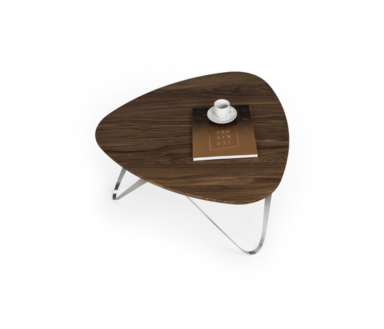 Plektron Tavolino da caffè | legno massello Noce americana | Tavolini bassi | Joval
