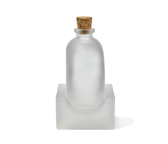 bottle of spices | transparent frosted | Sel & Poivre | valerie_objects