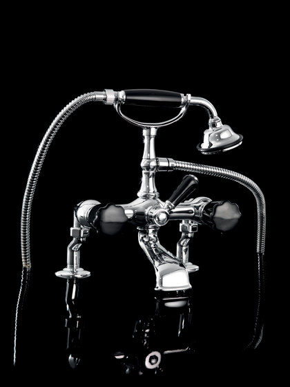 Black Morris Bath and shower mixer | Bath taps | Devon&Devon