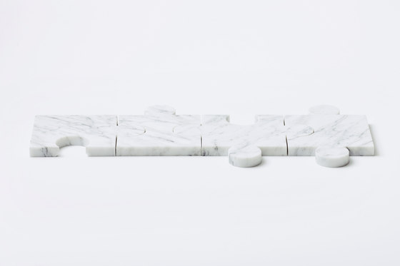 Stonecut Puzzle Coasters White | Untersetzer | tre product