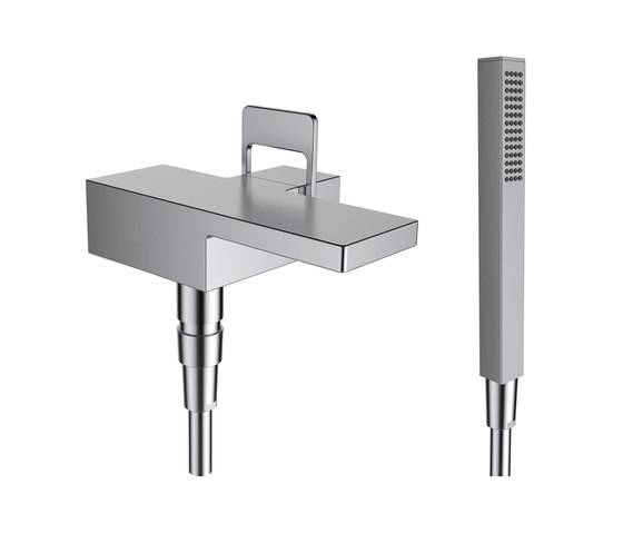 Quadriga | Bath mixer for Simibox 1-Point | Shower controls | LAUFEN BATHROOMS