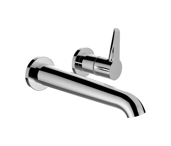 Pure | Wall-mounted mixer for Simibox 2-Point | Wash basin taps | LAUFEN BATHROOMS