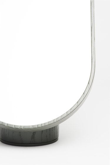 Woodturn Mirror Grey | Bath mirrors | tre product