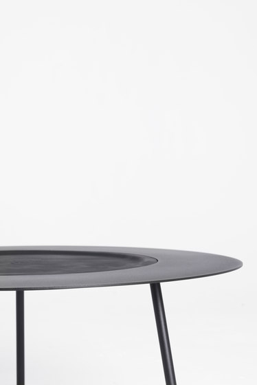 Woodplate Coffee Table Big Black de tre product | Mesas de centro