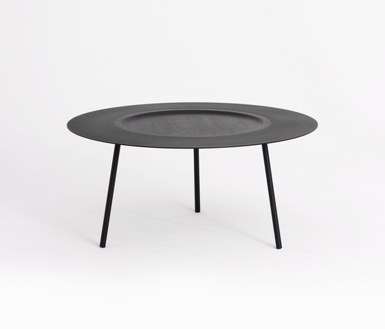 Woodplate Coffee Table Big Black | Couchtische | tre product