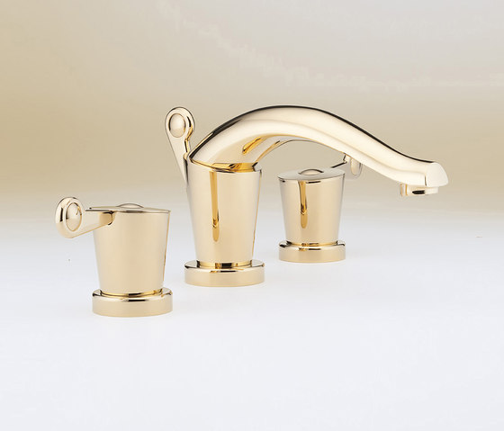 Bagatelle | Rim mounted 3-hole basin mixer | Wash basin taps | THG Paris