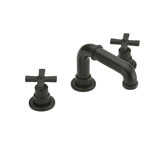 Saint-Germain | Rim mounted 3-hole basin mixer | Wash basin taps | THG Paris