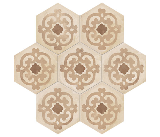 Terra | Fiore Vers.C | Ceramic tiles | Marca Corona