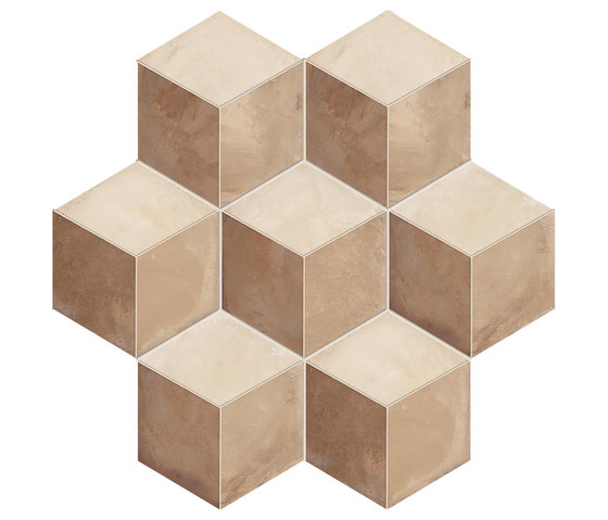 Terra | Rombo Vers.C | Ceramic tiles | Marca Corona