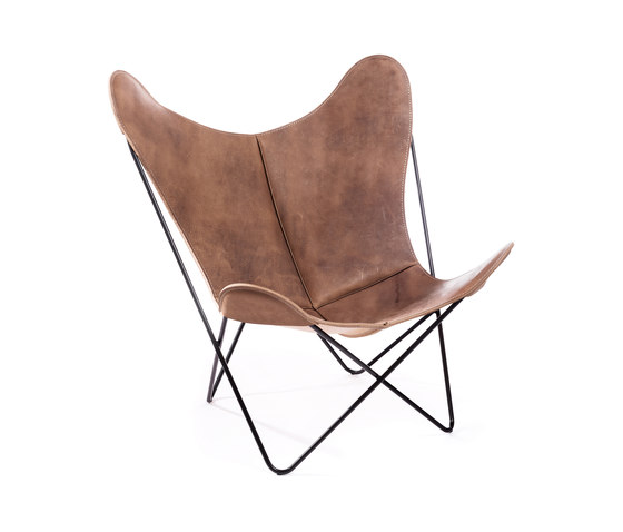 Hardoy | Butterfly Chair | Vintage Leather | Fauteuils | Manufakturplus