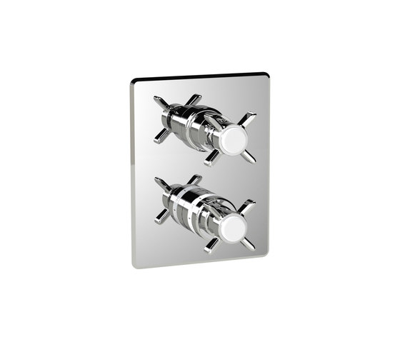 Biarritz | Thermostatic Shower Mixer 2 Outlet | Shower controls | BAGNODESIGN